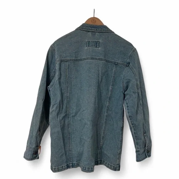 Vintage Lauren Jeans Company Ralph Lauren  Denim Barn Coat SZ: S - Picture 2 of 4